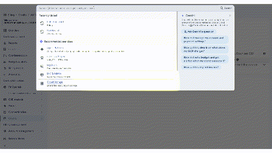 Hitting Enable at the top of the Agent Platform overview