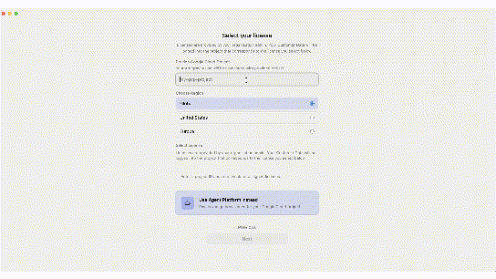Pasting the project ID into Antigravity